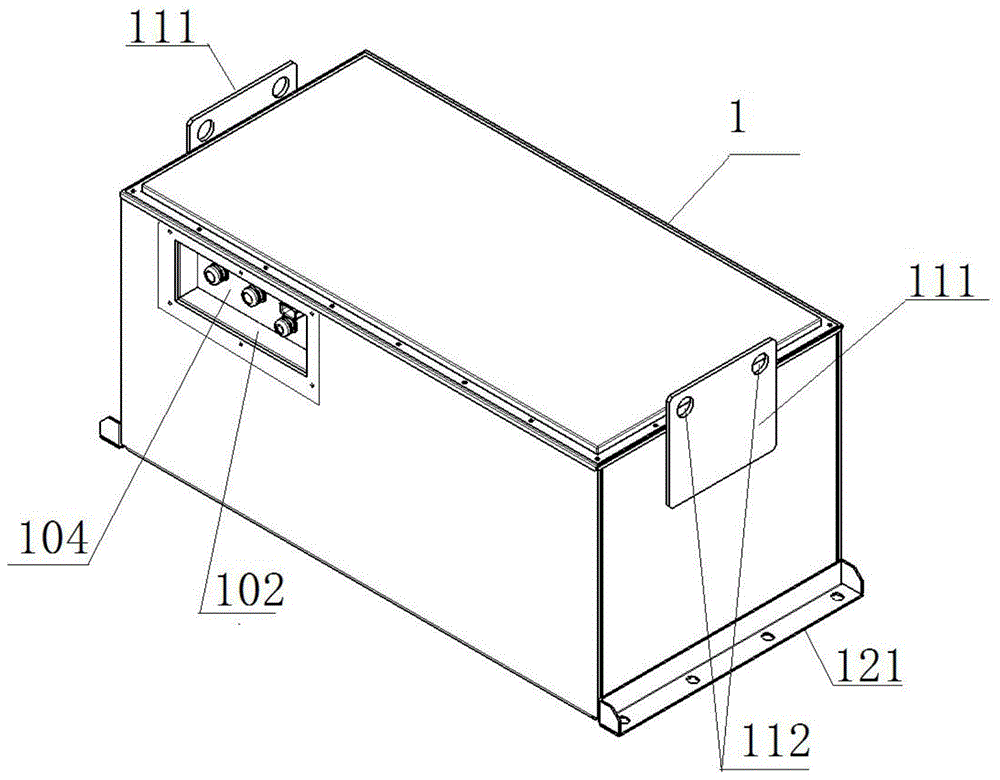 用于电动叉车的电池包及电动叉车的制作方法