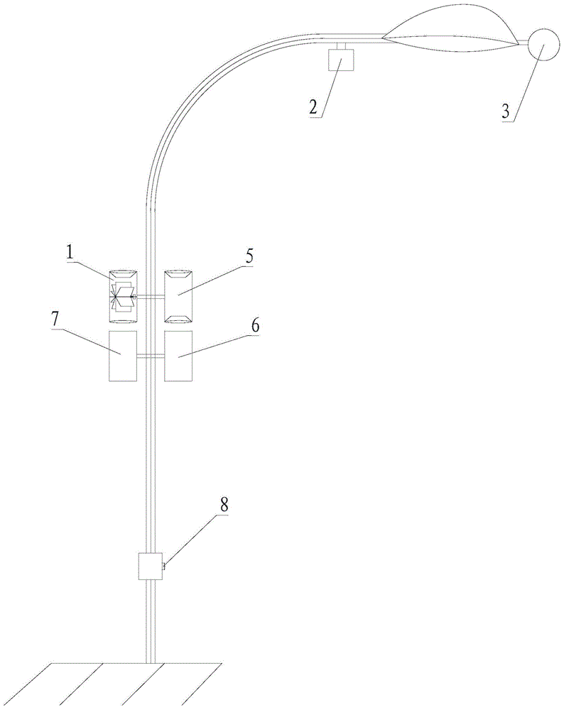 具有积水监测功能的路灯的制作方法