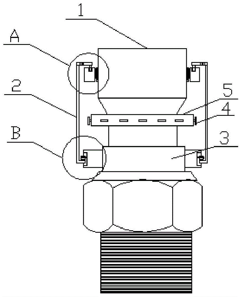一种气动接头的插头辅助固定装置的制作方法