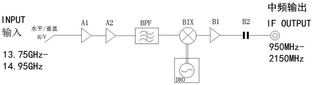 一种单输出基站信号高频调谐器的制作方法