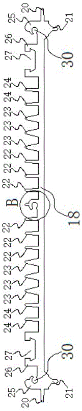 一种分体式散热器盖板的制作方法