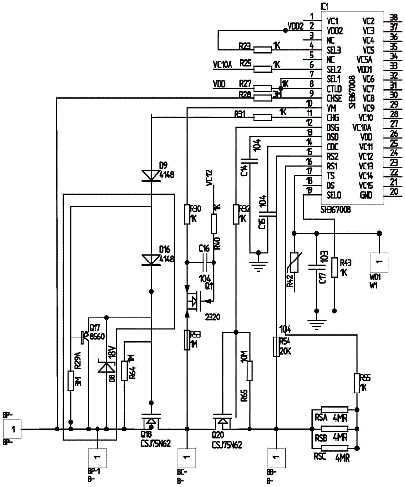 锂电池保护板充电保护加速关断电路的制作方法