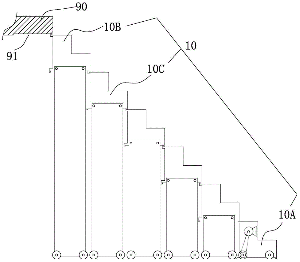 移动式楼梯结构的制作方法