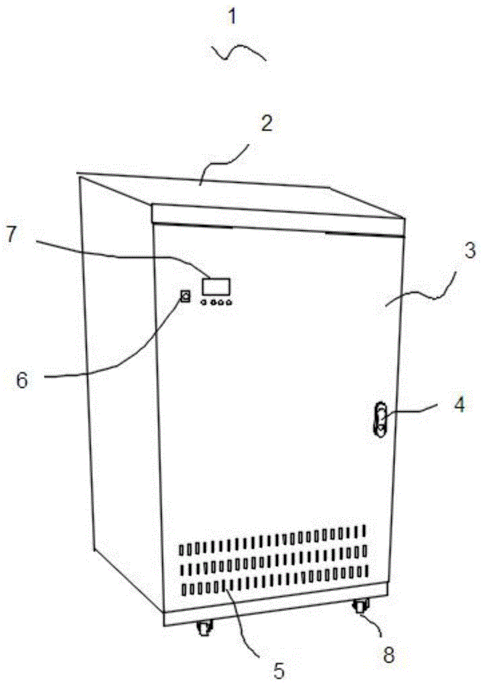配电柜及具有其的炒菜机供电系统的制作方法