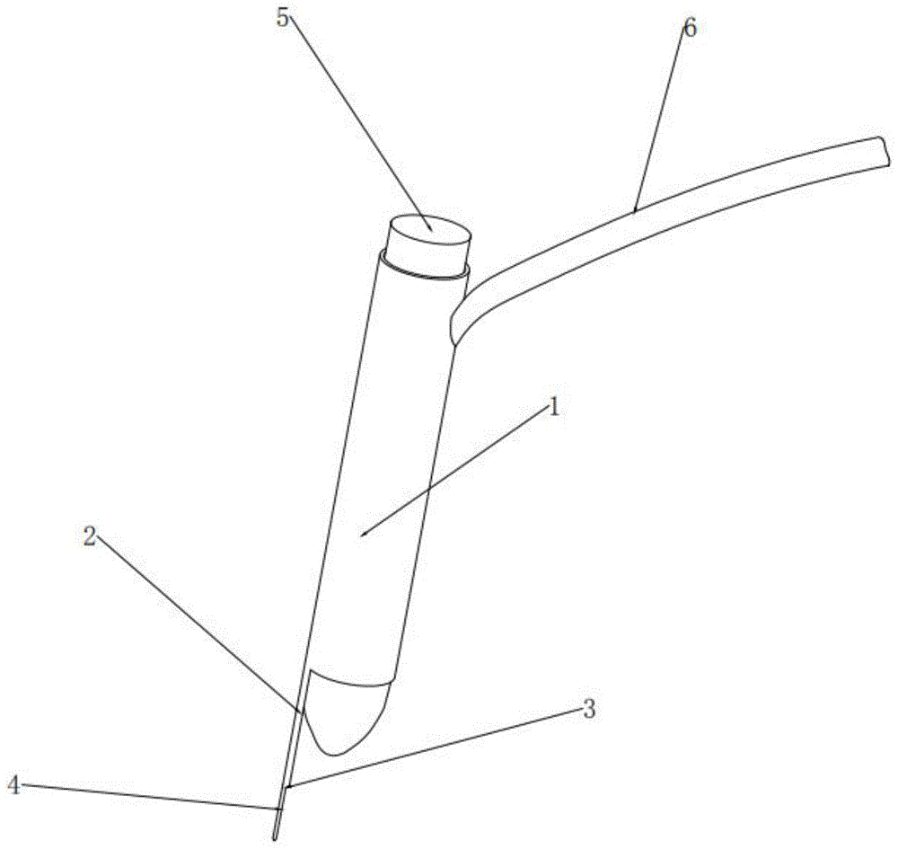 一种单侧双通道内镜技术辅助椎间融合器置入套管拉钩的制作方法