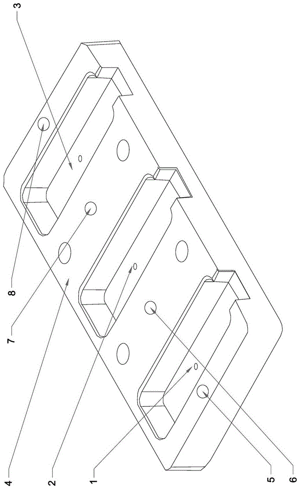 一种光伏组件分体式接线盒打胶精准定位工装的制作方法