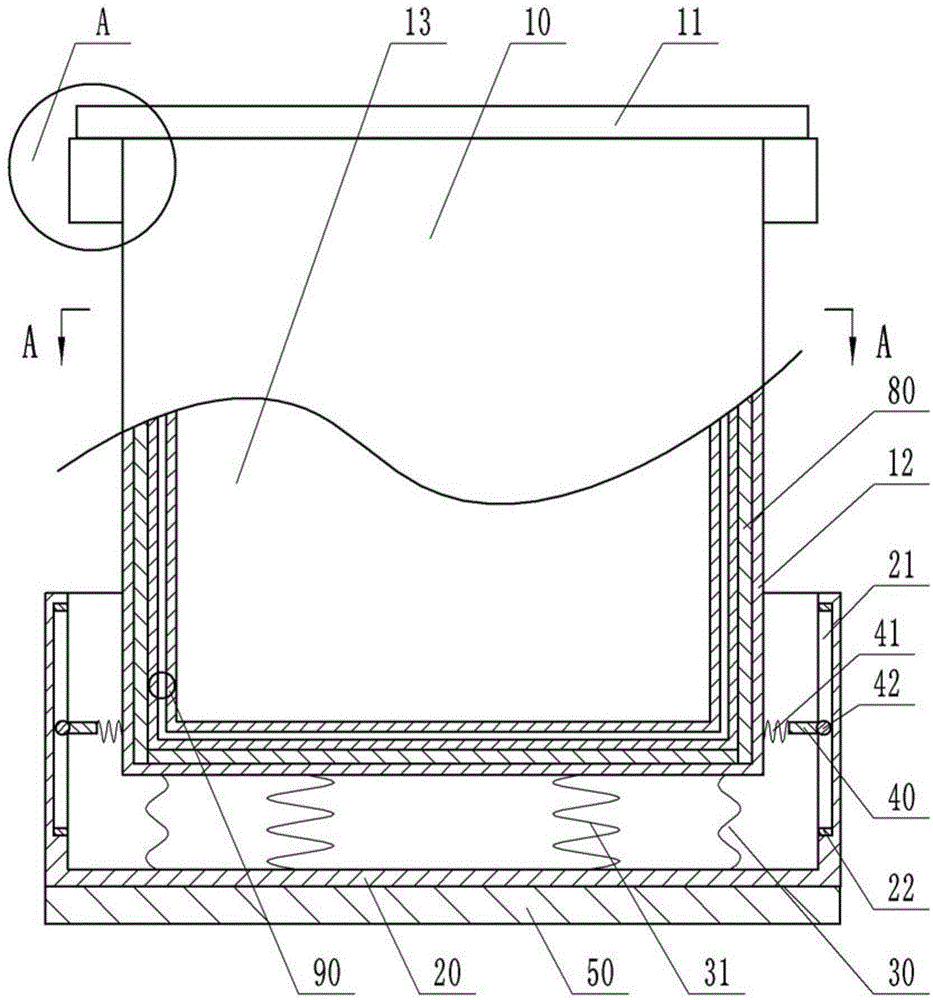 具有密封抗震作用的蓄电池的制作方法