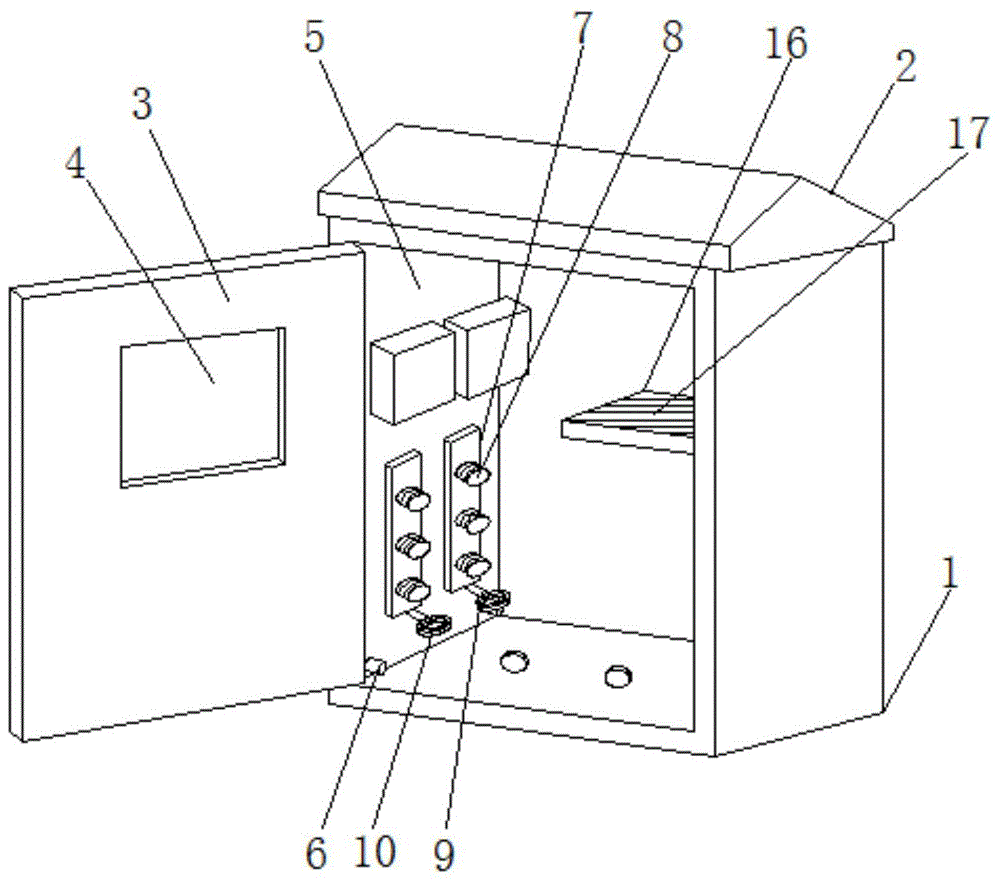 一种电力工作用电力柜的制作方法