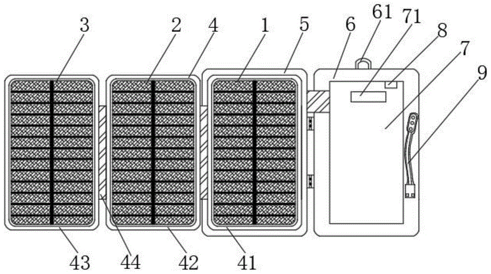 一种盒状可变形太阳能充电装置的制作方法