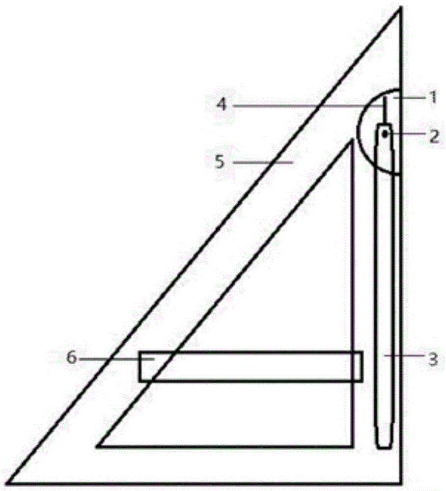 一种三角板的制作方法