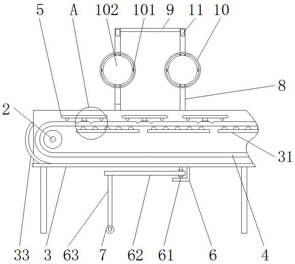 一种空调内外机生产线体的制作方法