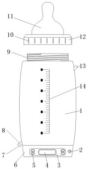 一种智能奶瓶的制作方法