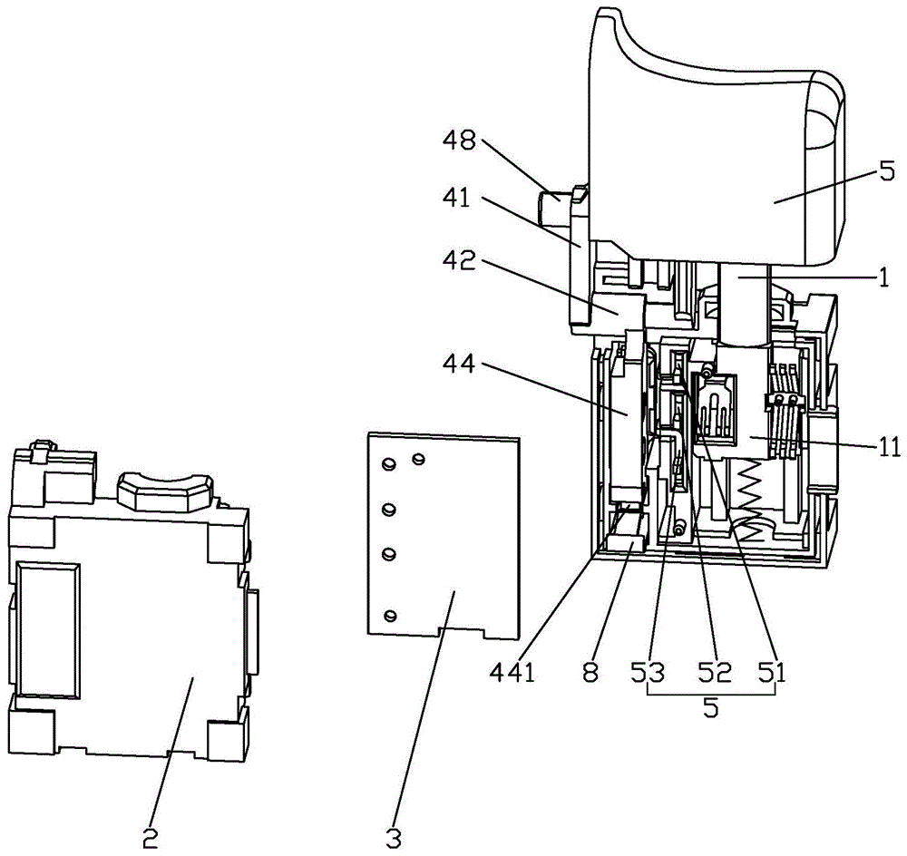 一种电动工具换向开关的制作方法