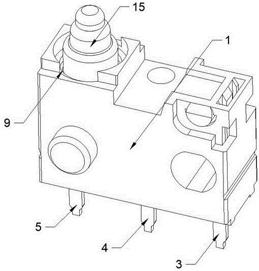 一种结构稳定的防水微动开关的制作方法