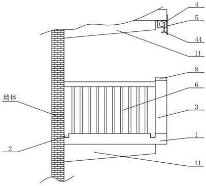 一种防积水的阳台建筑结构的制作方法