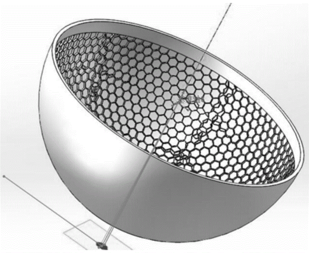 一种面向全向运动球形机器人的复合球壳及其制备方法与流程
