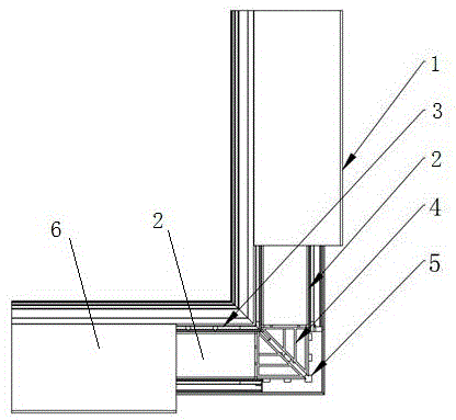 一种门、窗扇的角部增强连接装置及其连接方法与流程