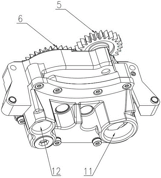 一种便于调整惰轮轴衬套的润滑位置的齿轮式机油泵的制作方法