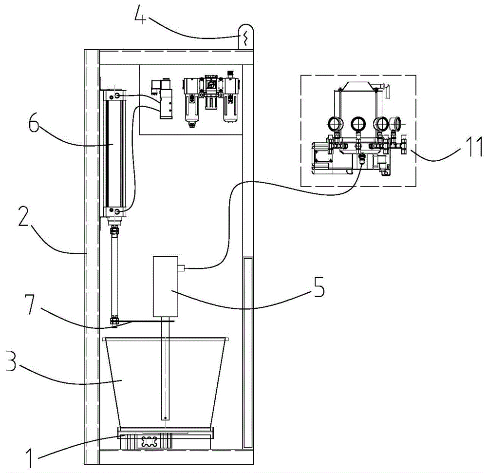 一种混凝土搅拌机润滑泵自动注油系统的制作方法