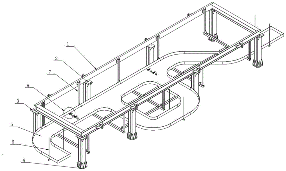 一种箱式变电站底部架桥结构的制作方法