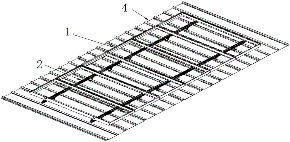一种用于彩钢瓦屋顶的光伏支架的制作方法