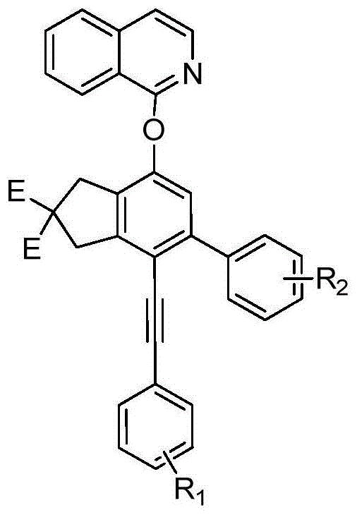 一种异喹啉茚醚衍生物及其制备方法与流程