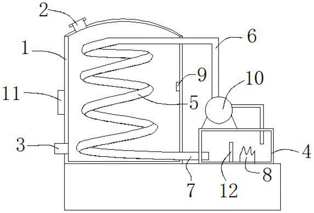 一种恒温液体储料罐的制作方法