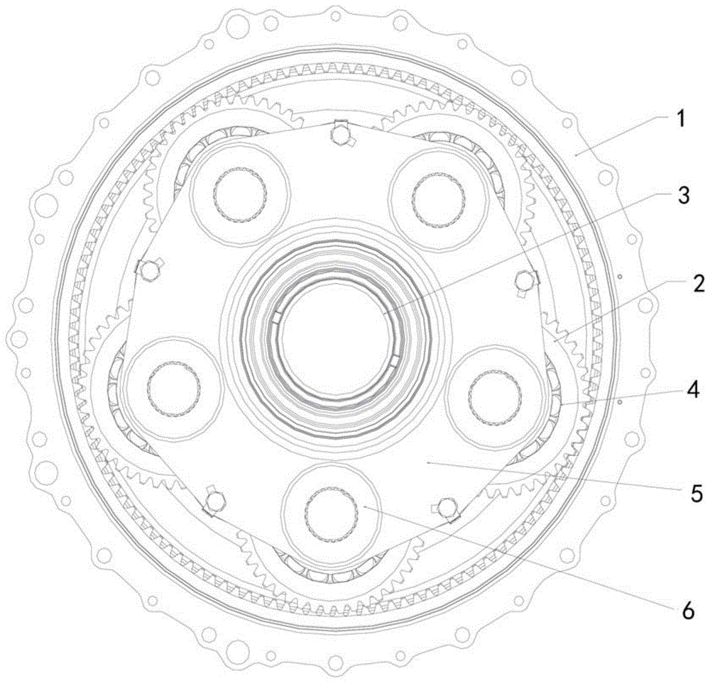 行星齿轮系统的制作方法