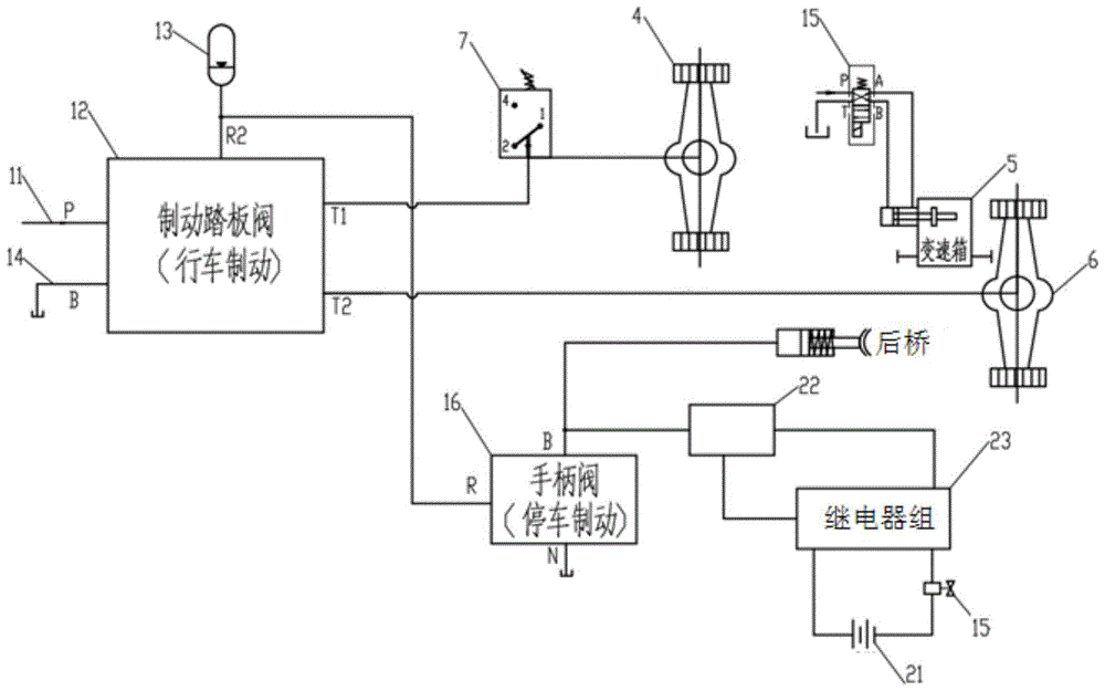 一种变速箱换档保护系统及工程机械的制作方法