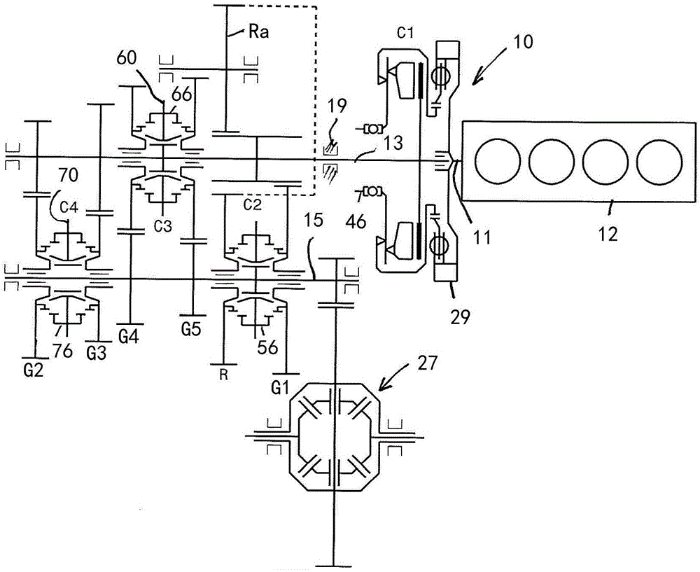 用于变速器的换挡设备的制作方法