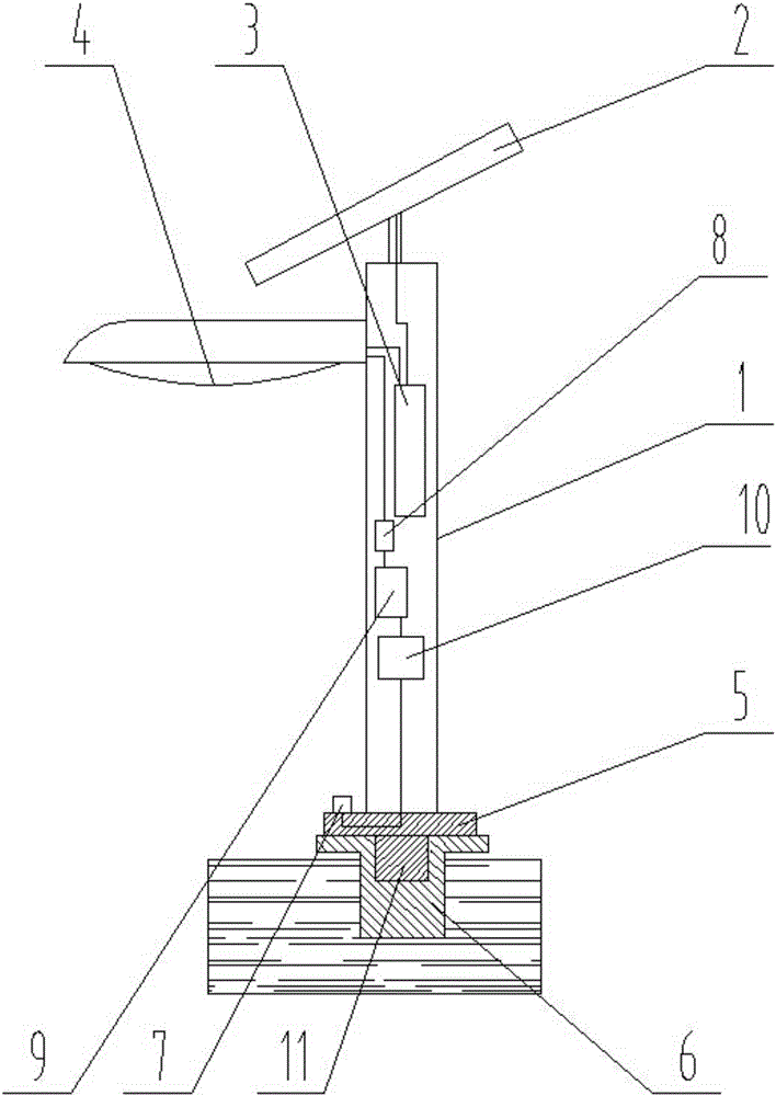 一种自动调节照度的太阳能路灯的制作方法
