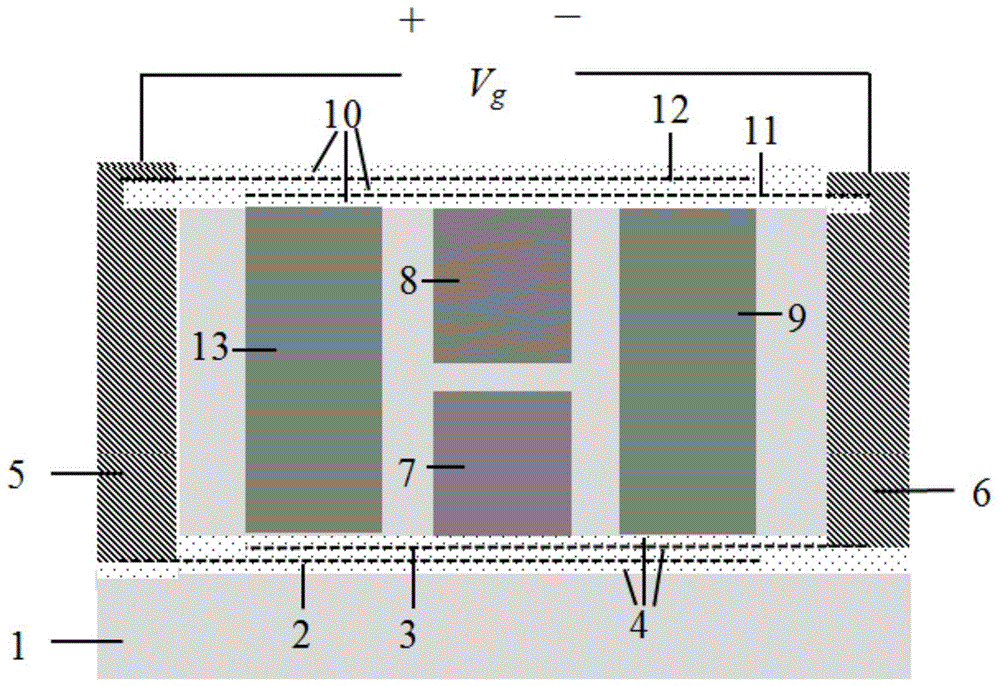 石墨烯H型狭缝波导偏振无关电光调制器结构设计的制作方法