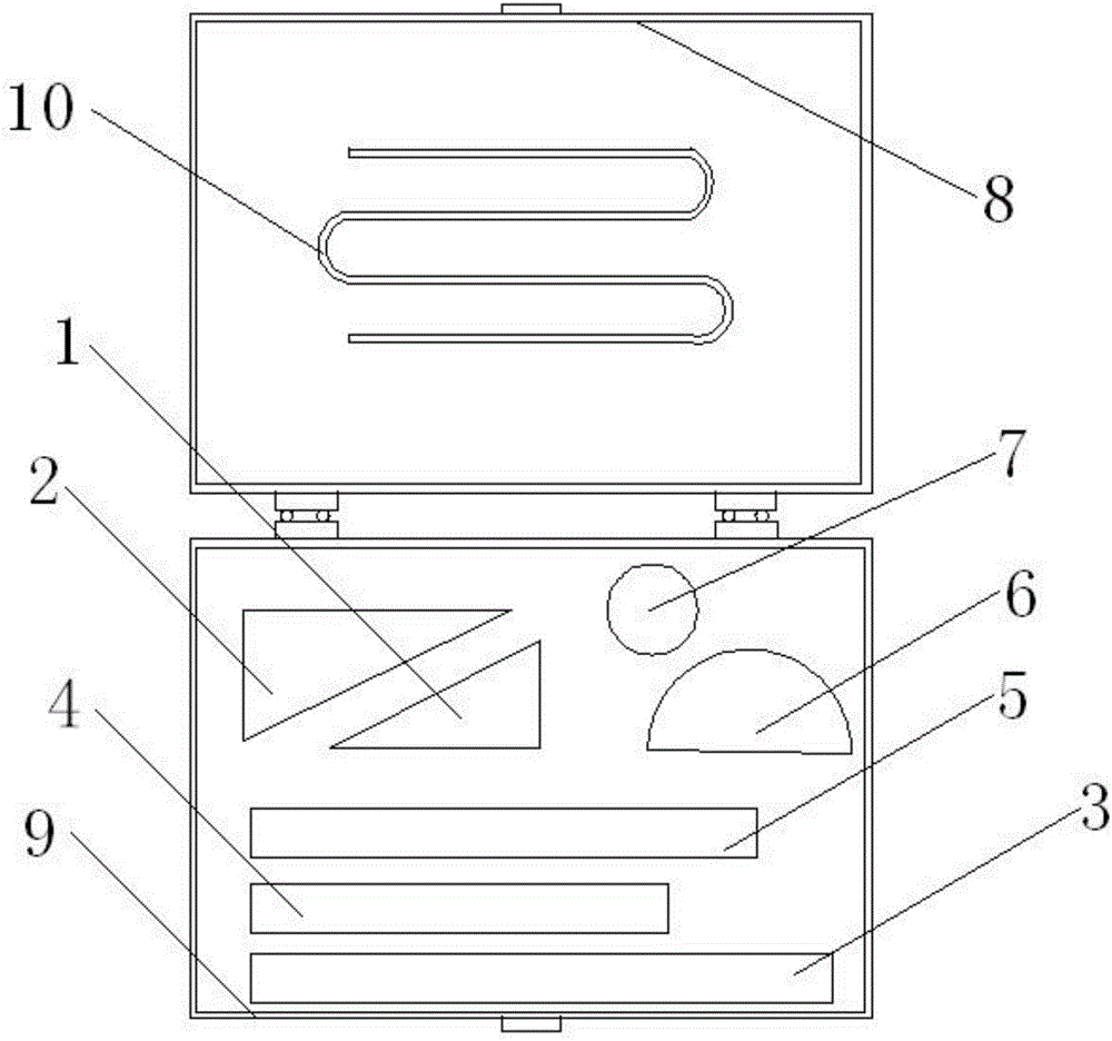 一种便携式教具箱的制作方法