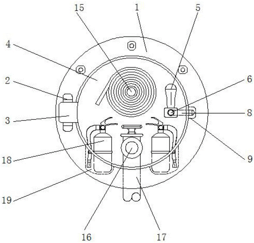 一种防护型防尘消防栓箱门的制作方法