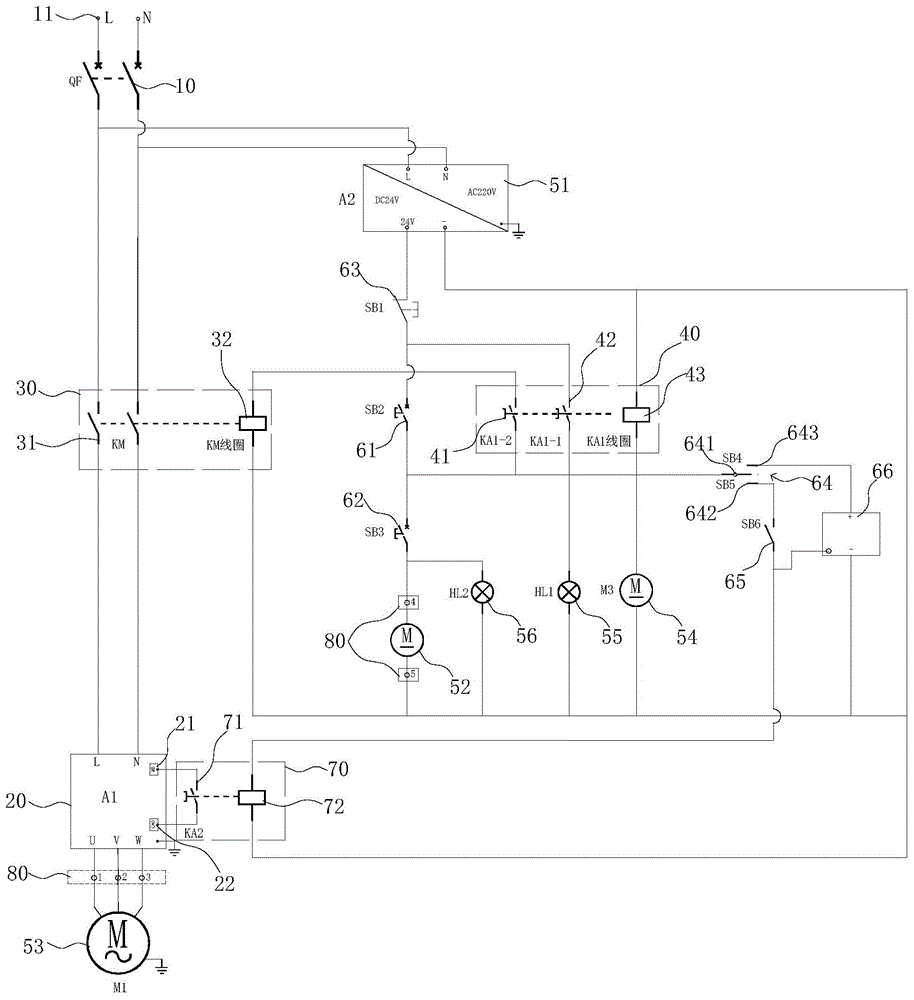 软轴变频清洗机控制电路的制作方法