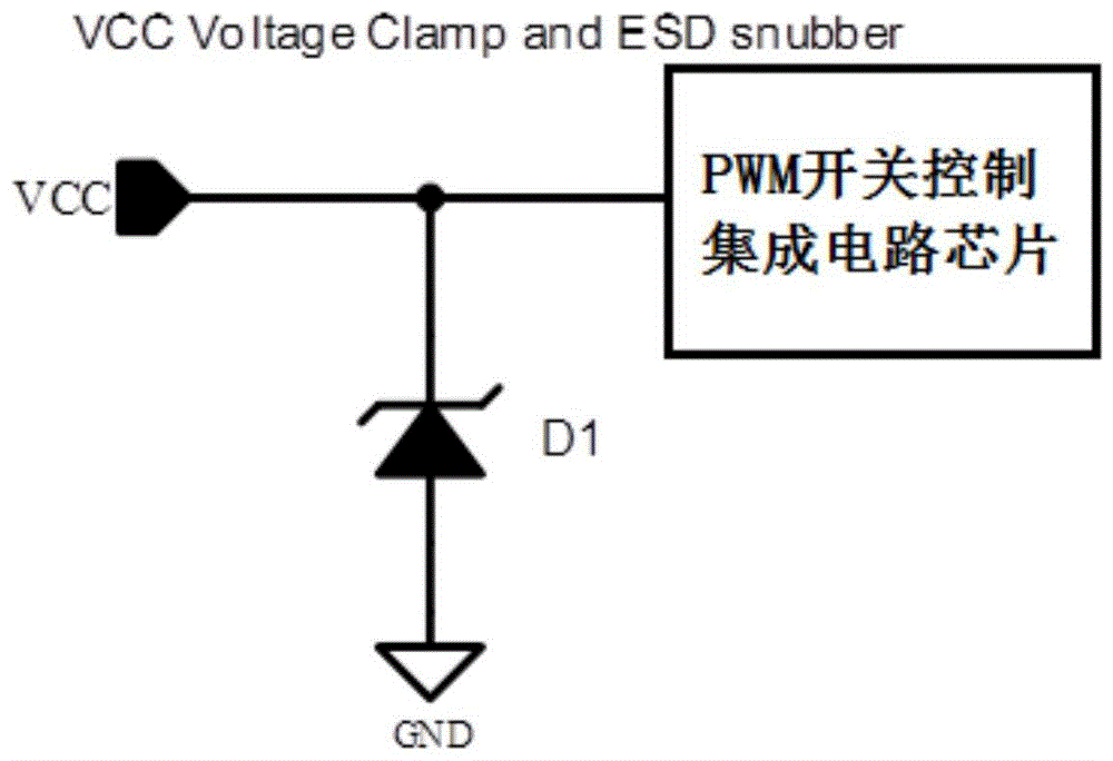 一种电压钳位及ESD保护电路的制作方法