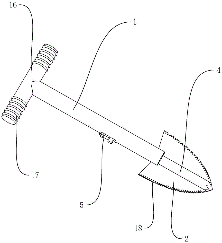 一种园林铲的制作方法