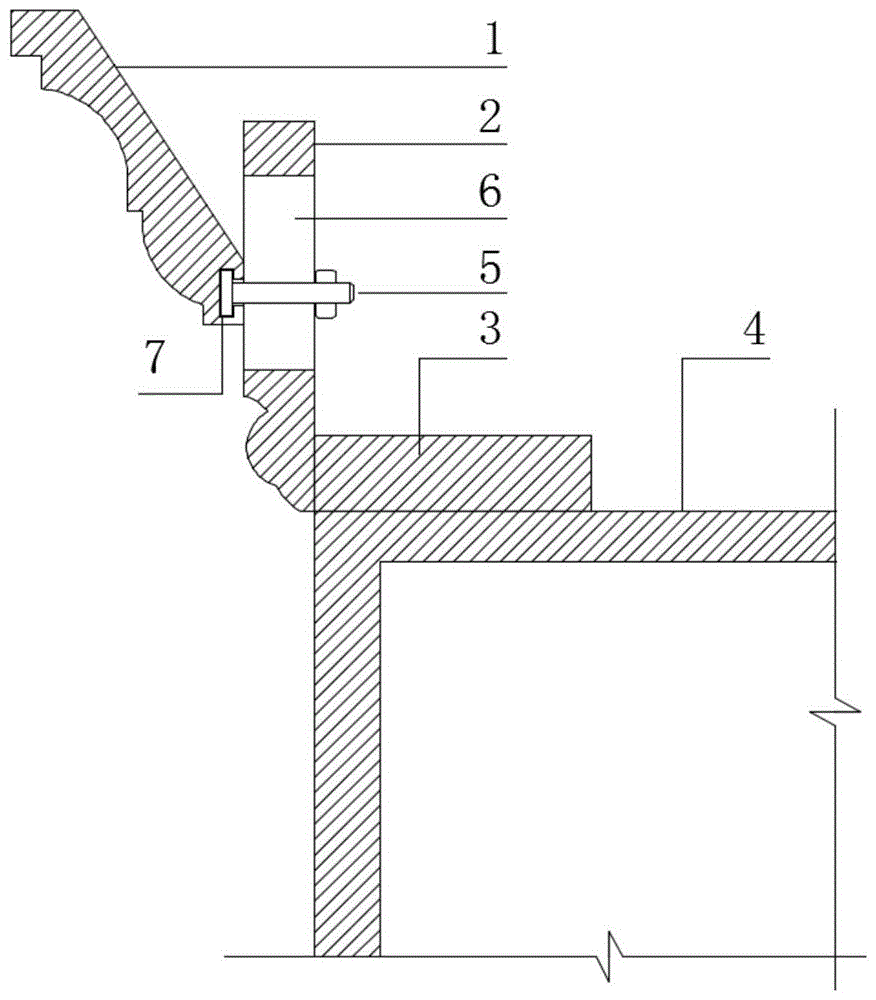 一种定制家具顶线与柜体连接节点的制作方法