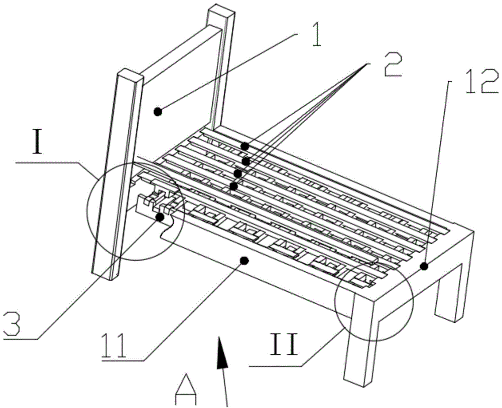 一种具有稳固结构的简易木床的制作方法