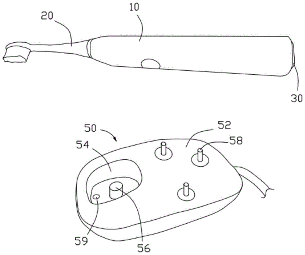 无线充电电动牙刷的制作方法