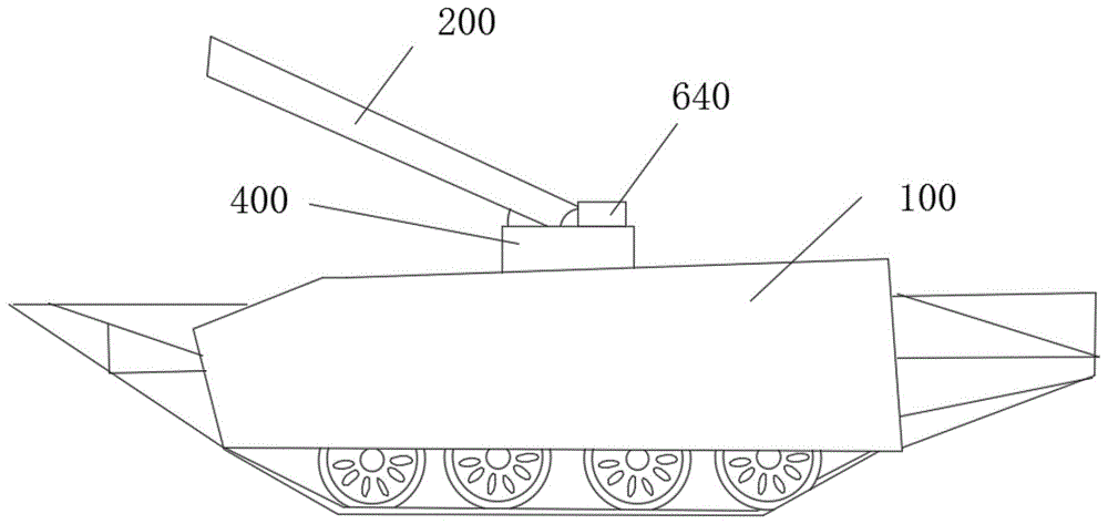 一种坦克模型的制作方法