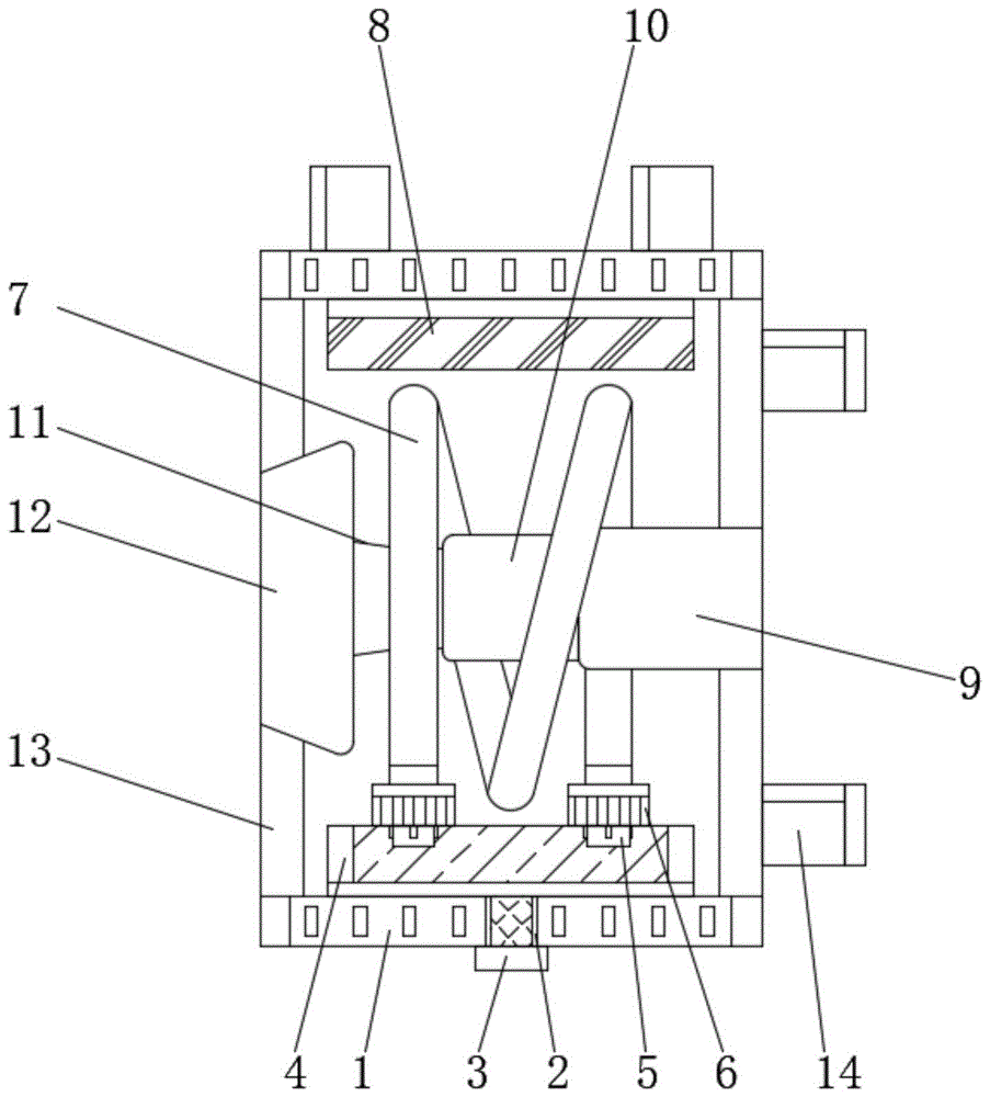 一种新型铝合金门窗型材热挤压模具的制作方法