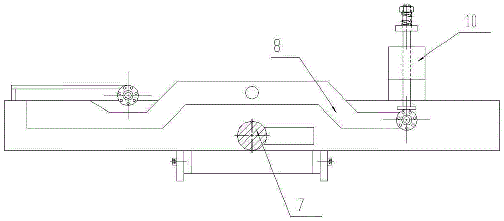 一种链轨节冲方夹具的制作方法