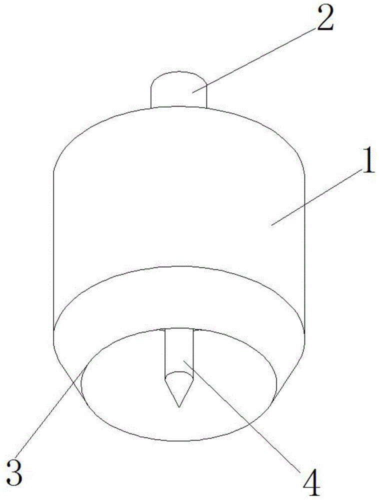 铜排套管圆形开孔模的制作方法