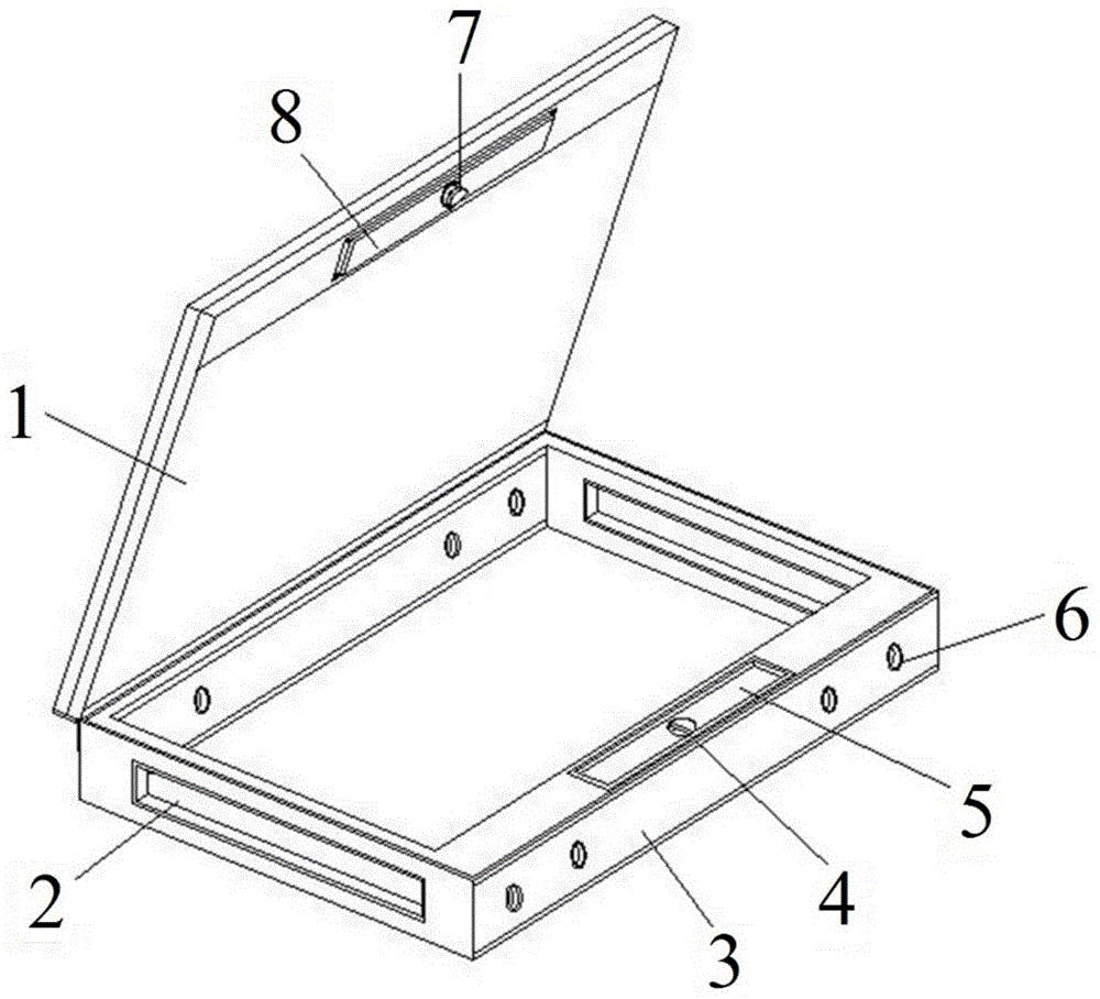 一种锁具及硬盘防盗盒的制作方法