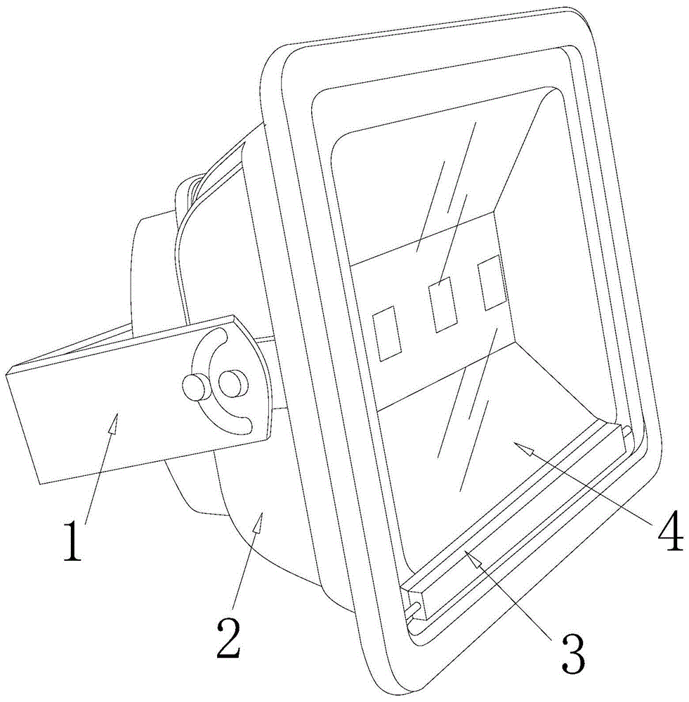 轨道交通用区间隧道灯的制作方法