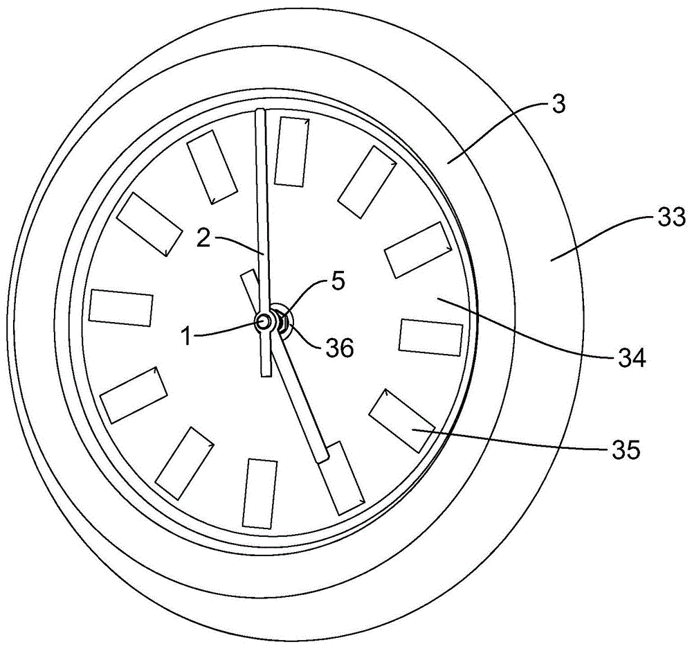 一种新型毛毡挂钟的制作方法