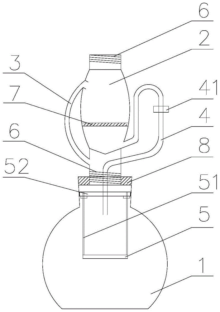 适用于粗脂肪测定仪的抽提瓶的制作方法