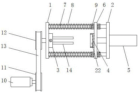 一种结构稳定的变压器接线固定夹具的制作方法