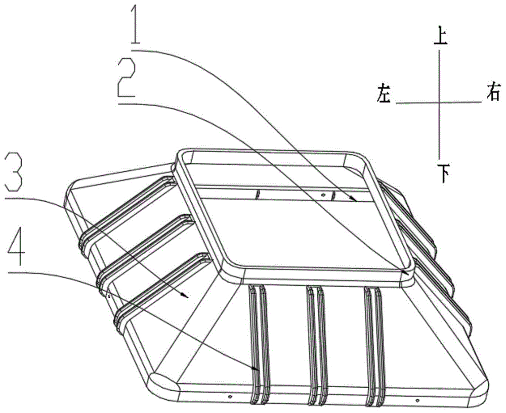 一种空调外机用散热导风件及空调外机的制作方法